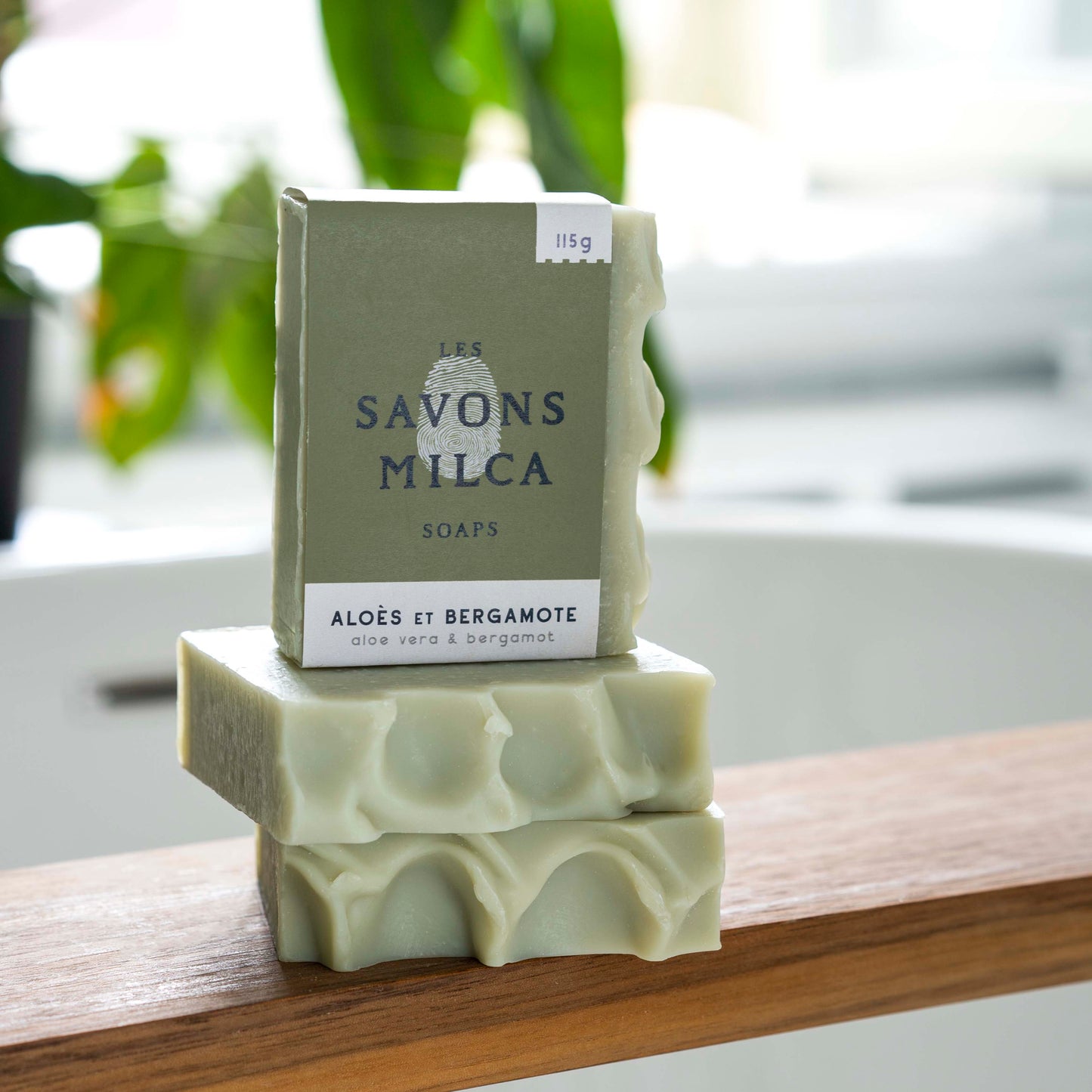 - Savon - Aloès et bergamote  / Aloe vera & bergamot soap