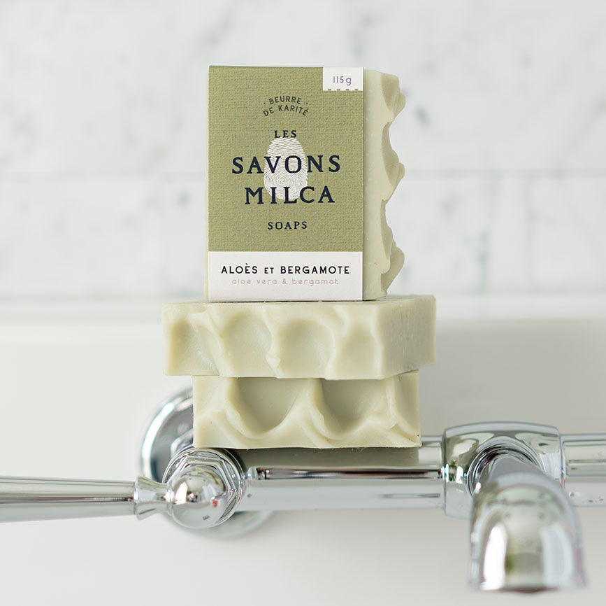 - Savon - Aloès et bergamote  / Aloe vera & bergamot soap