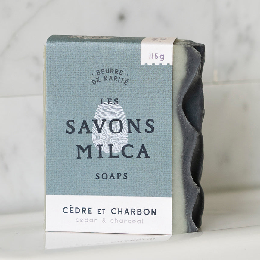 - Savon - Cèdre et Charbon / Cedar & charcoal soap
