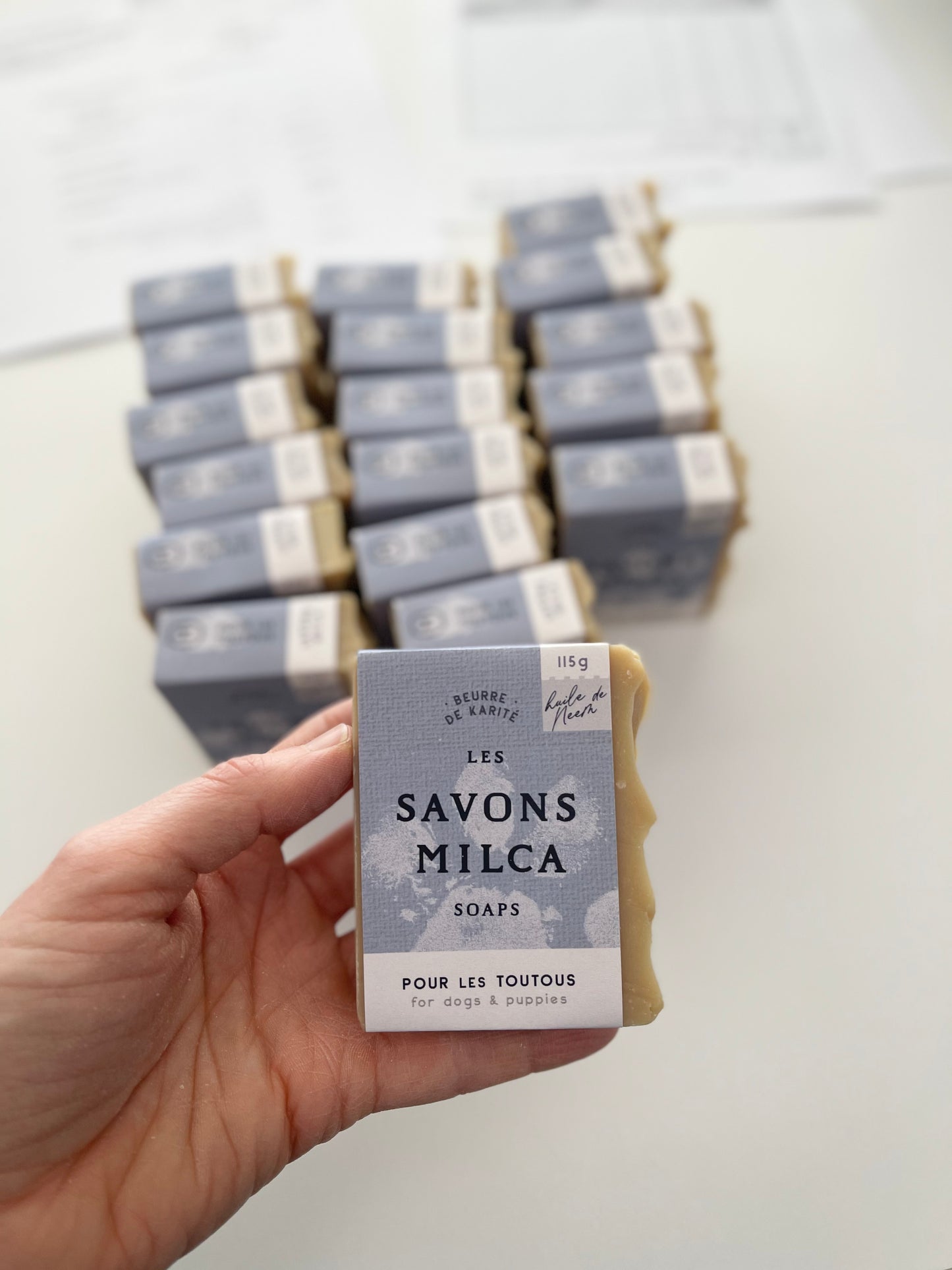 Barre Shampoing pour CHIEN avec huile de neem / DOG soap with neem oil