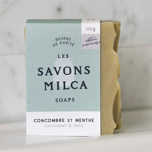 - Savon - Concombre et menthe / Cucumber & mint soap
