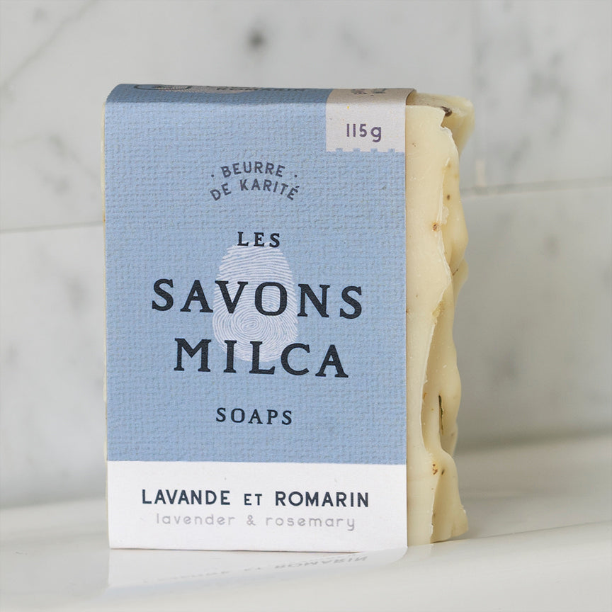 - Savon - Lavande et Romarin / Lavender & rosemary soap
