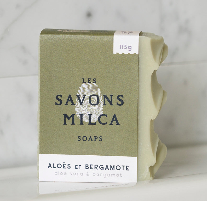 - Savon - Aloès et bergamote  / Aloe vera & bergamot soap