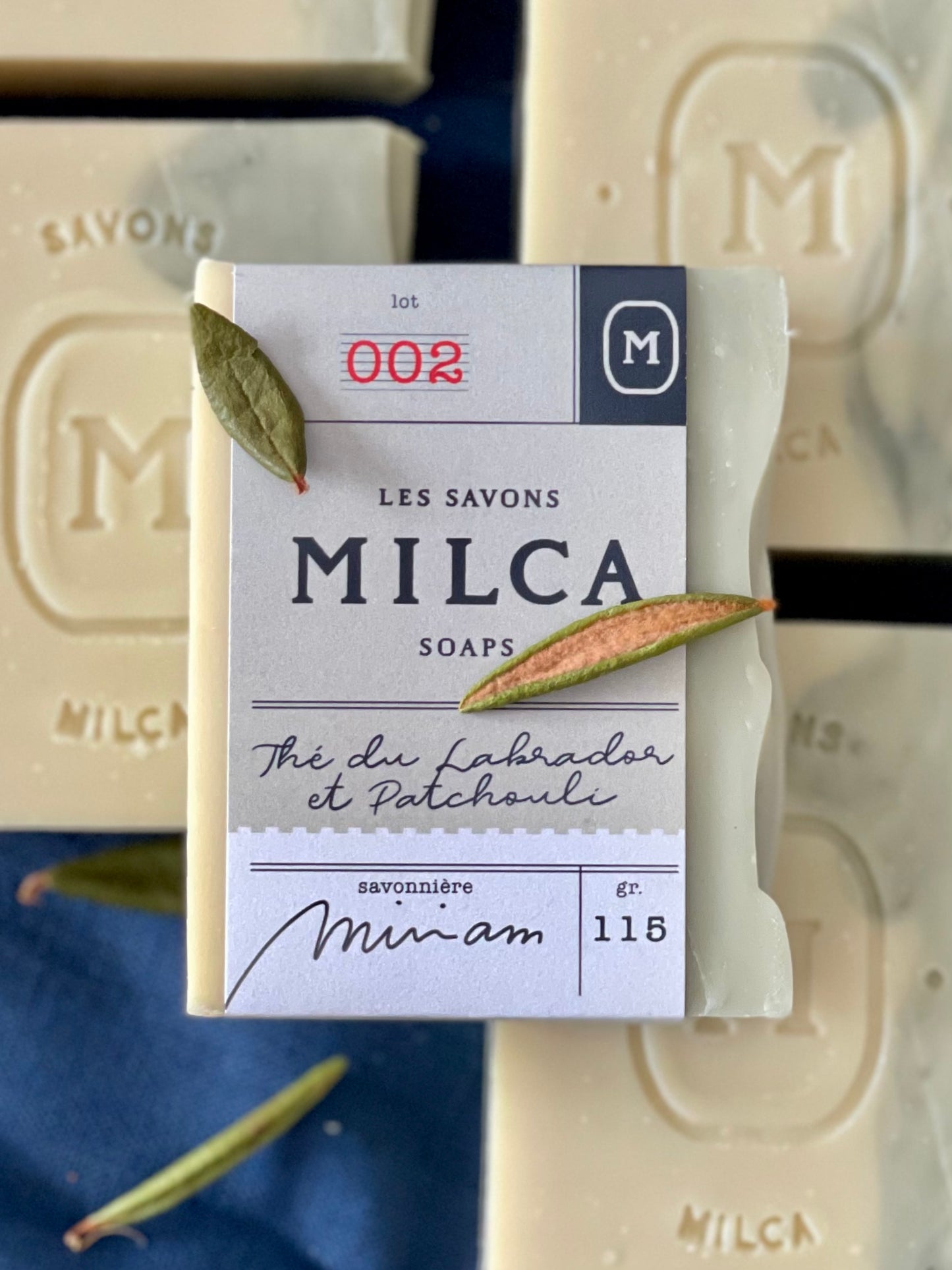 - ÉPHÉMÈRE 002 - Savon Thé du Labrador et Patchouli / Labrador tea & patchouli soap
