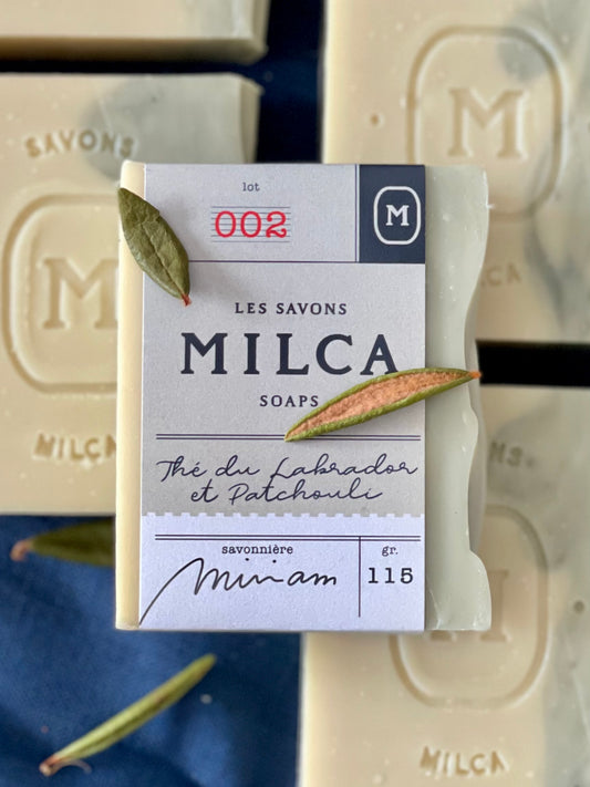 - ÉPHÉMÈRE 002 - Savon Thé du Labrador et Patchouli / Labrador tea & patchouli soap