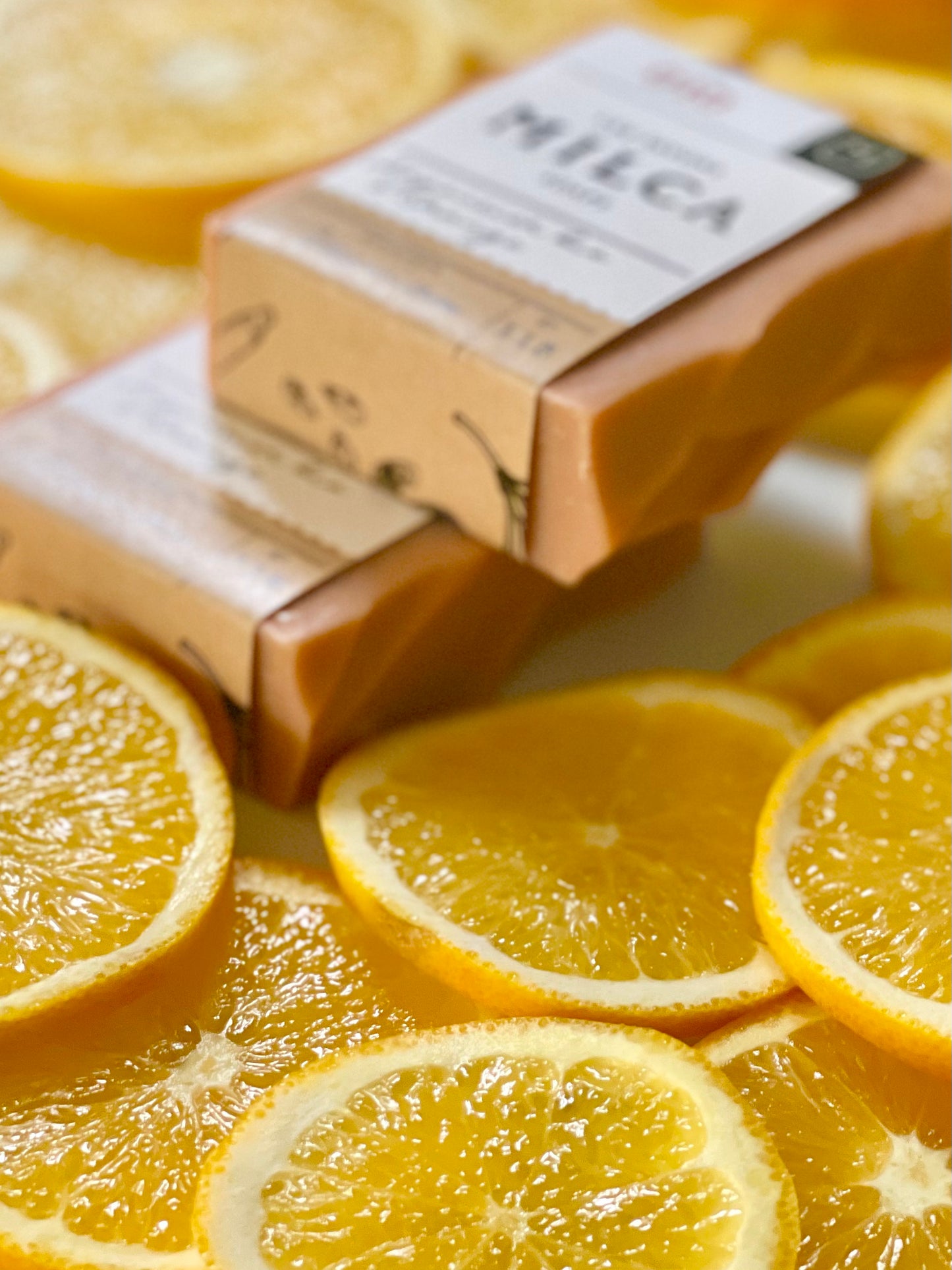 - ÉPHÉMÈRE 010 - Savon Argousier bio & orange  /  Sea buckthorn & orange soap