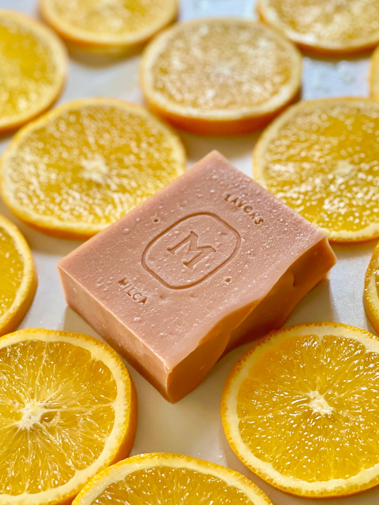 - ÉPHÉMÈRE 010 - Savon Argousier bio & orange  /  Sea buckthorn & orange soap