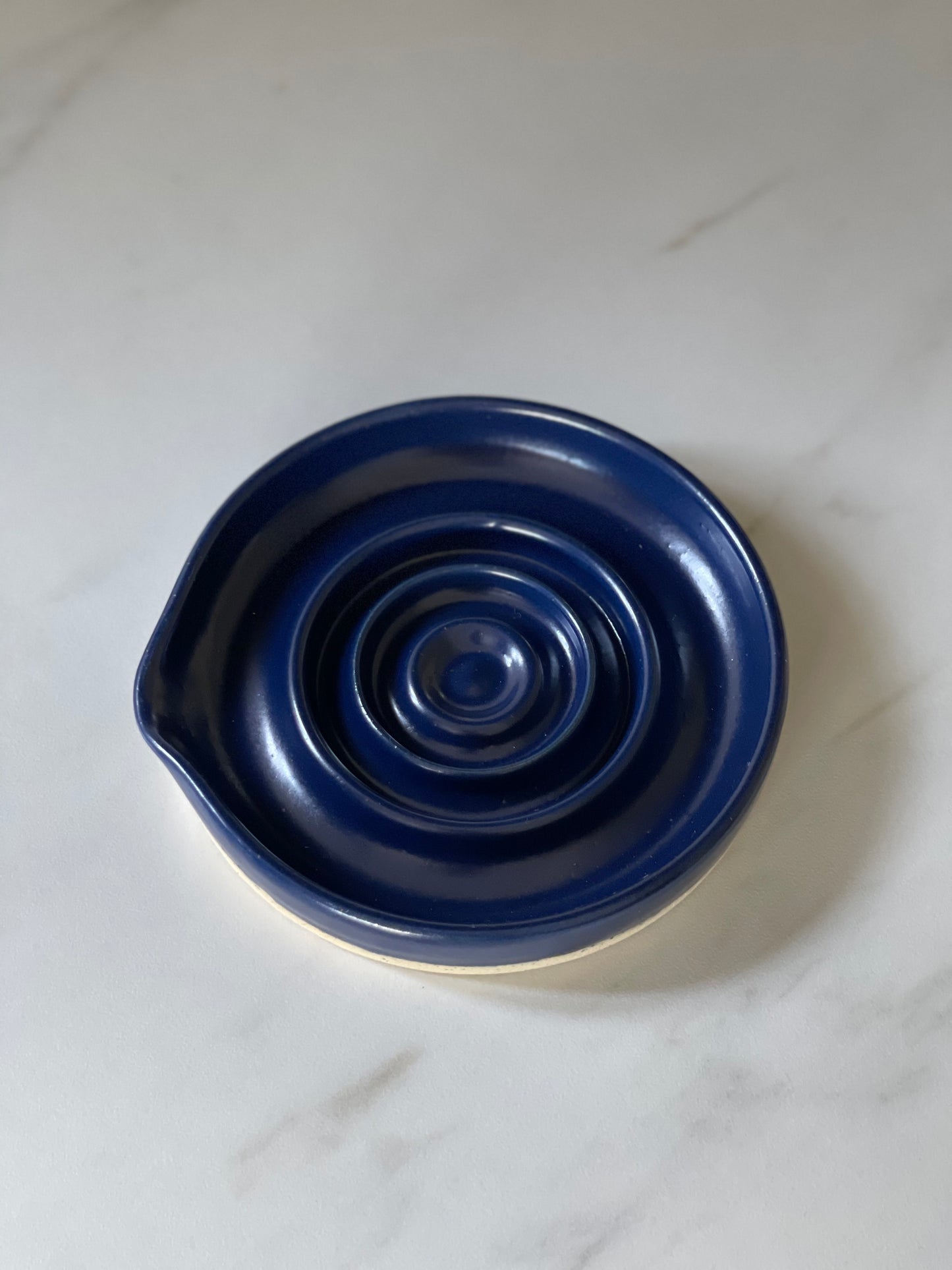 Porte-savon en céramique MARINE / NAVY BLUE Ceramic soap dish