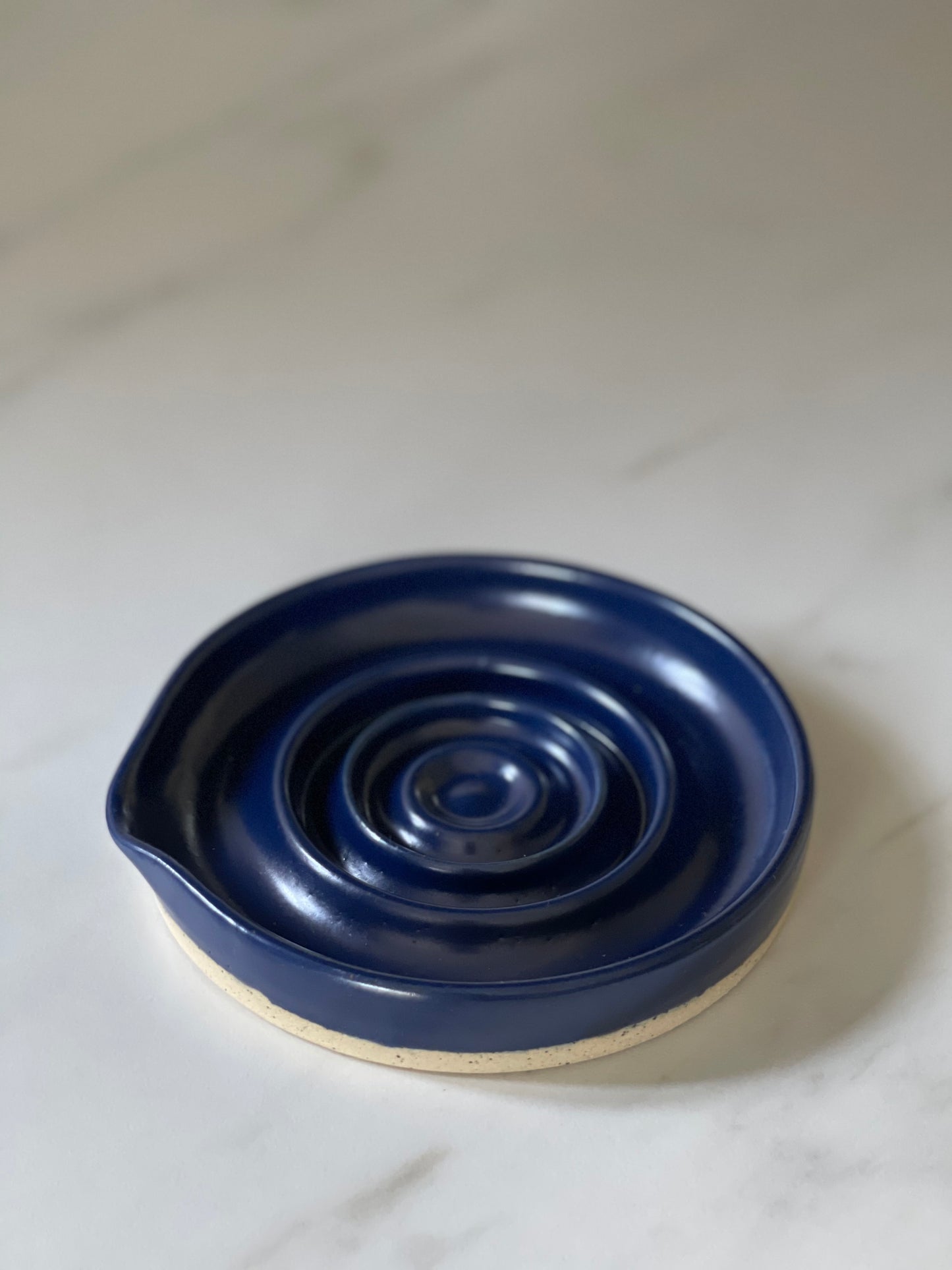 Porte-savon en céramique MARINE / NAVY BLUE Ceramic soap dish