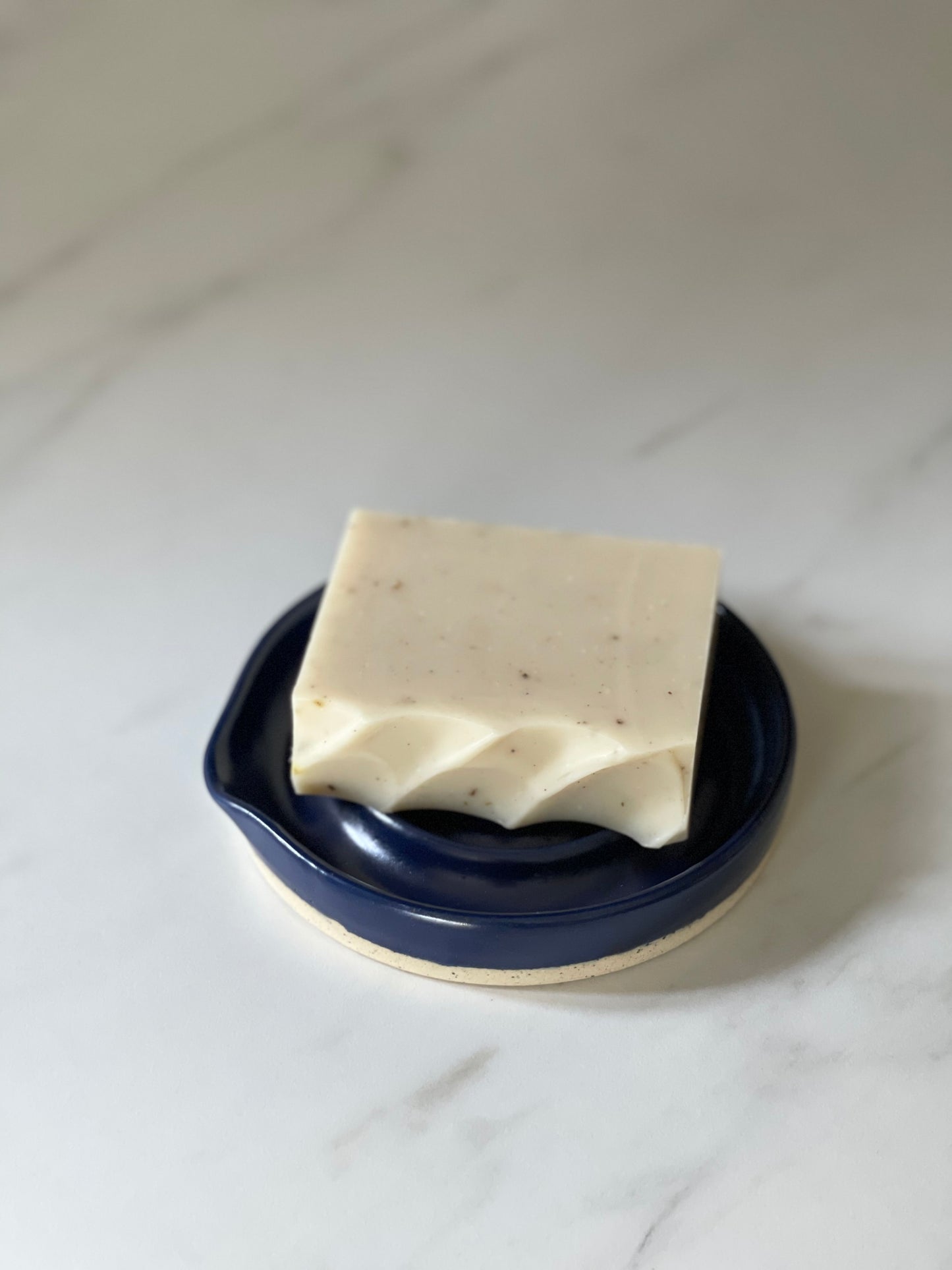 Porte-savon en céramique MARINE / NAVY BLUE Ceramic soap dish